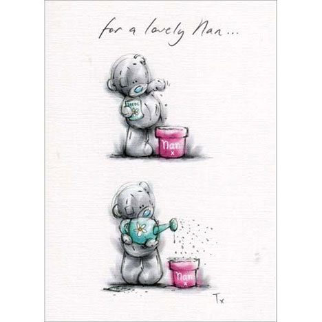 Nan Planting Mothers Day Me to You Bear Card £1.60